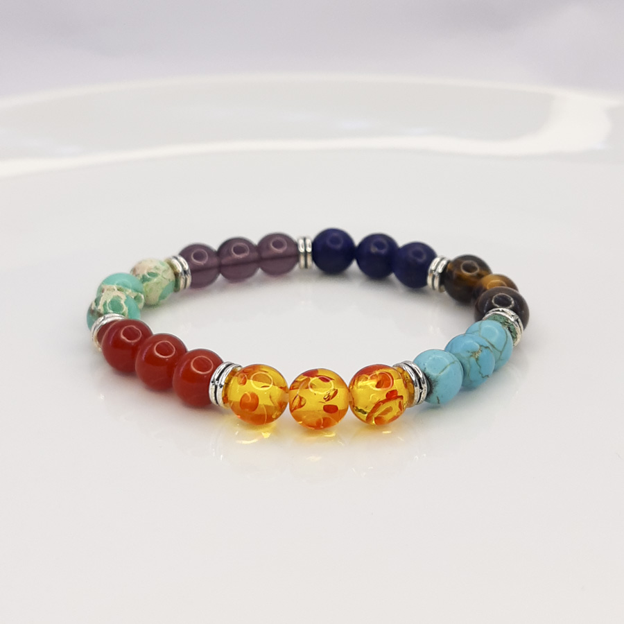 P356 Pulseira 7 Chackras (2) P356 Pulseira 7 Chackras