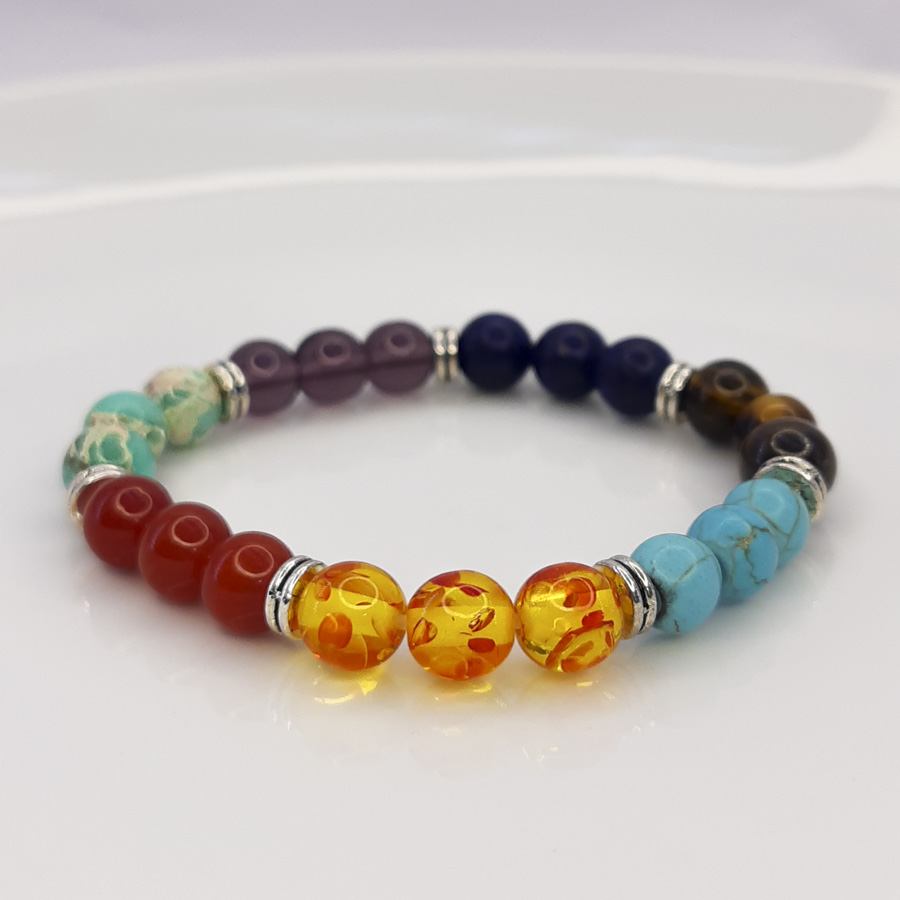 P356 Pulseira 7 Chackras (3) P356 Pulseira 7 Chackras