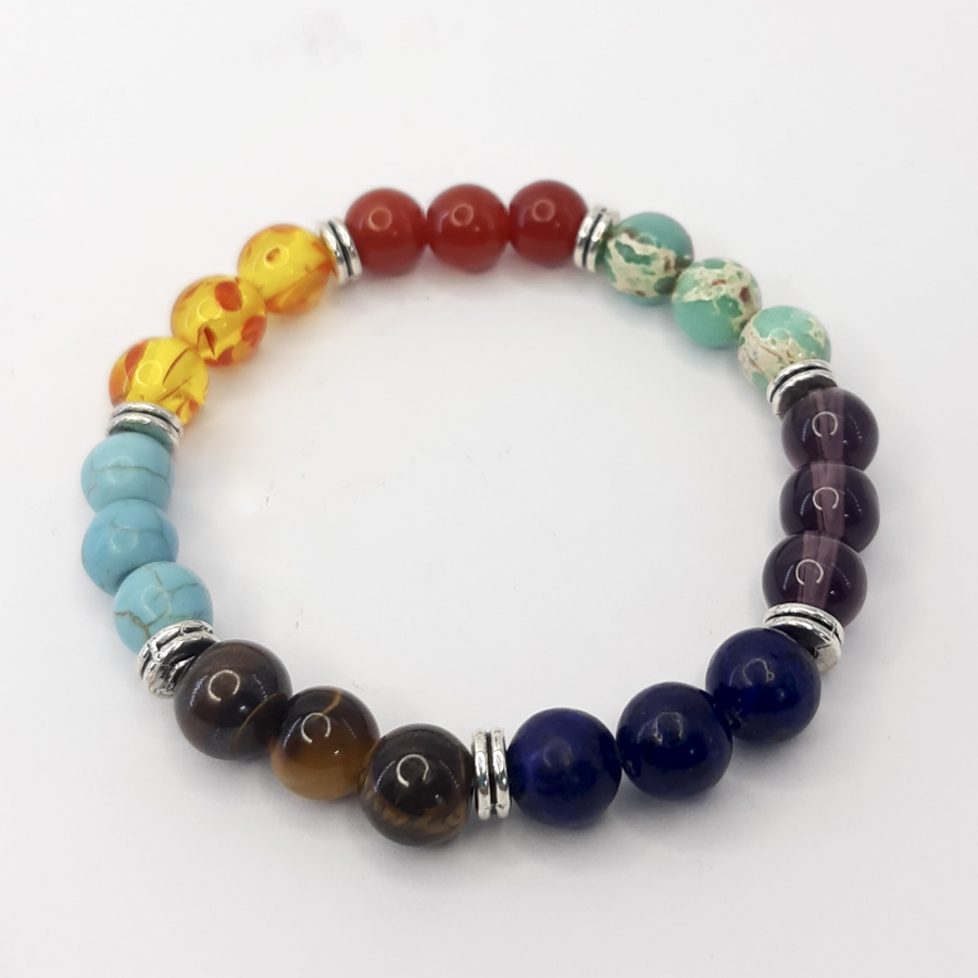 P356 Pulseira 7 chakras (11) P356 Pulseira 7 chakras