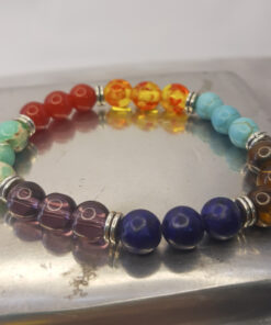 P356 Pulseira 7 chakras