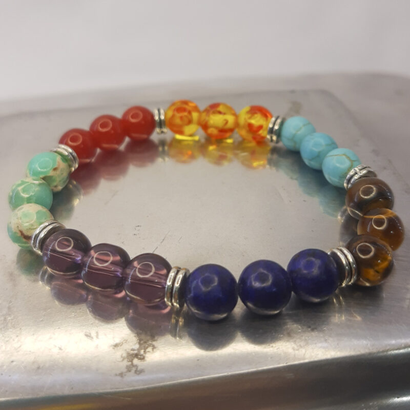 P356 Pulseira 7 chakras