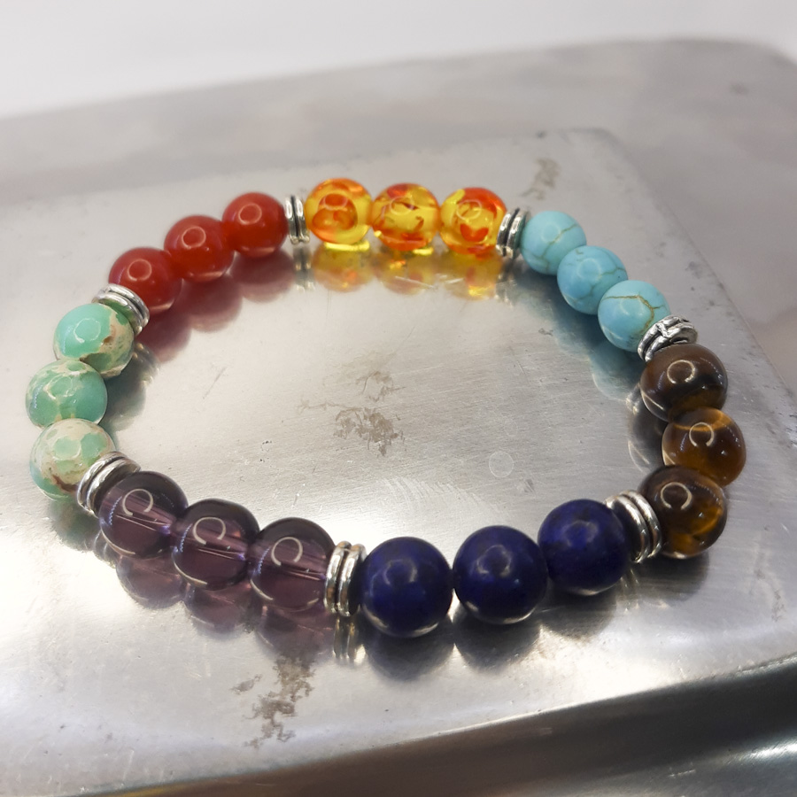 P356 Pulseira 7 chakras (4) P356 Pulseira 7 chakras