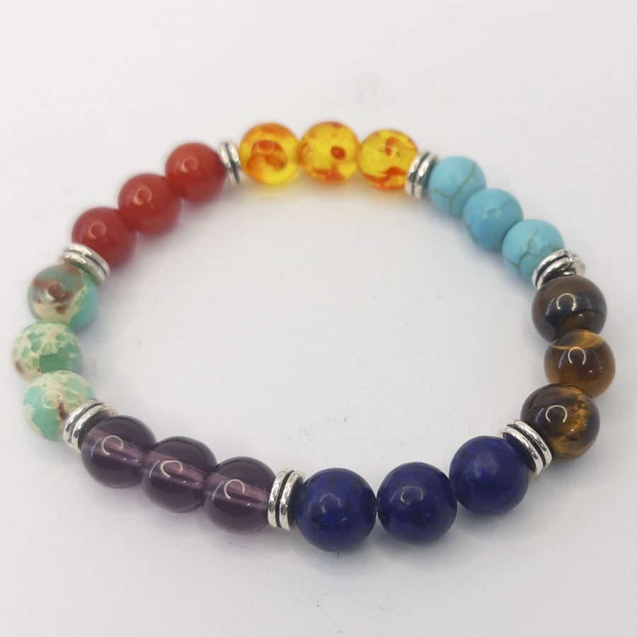 P356 Pulseira 7 chakras (9) P356 Pulseira 7 chakras