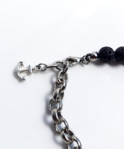P362 - Pulseira Metá-Metá Lava Vulcânica