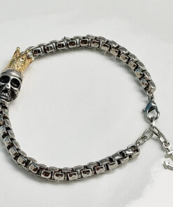 P367 - Pulseira Corrente Caveira
