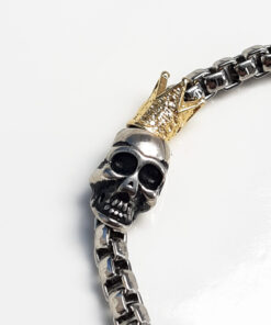 P367 - Pulseira Corrente Caveira