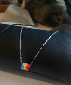 C192 - Colar do Orgulho LGBT+ Aço Inox