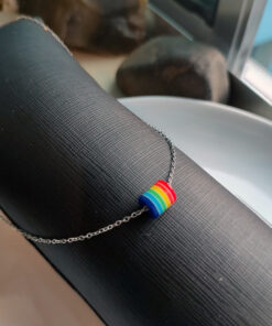 C192 - Colar do Orgulho LGBT+ Aço Inox
