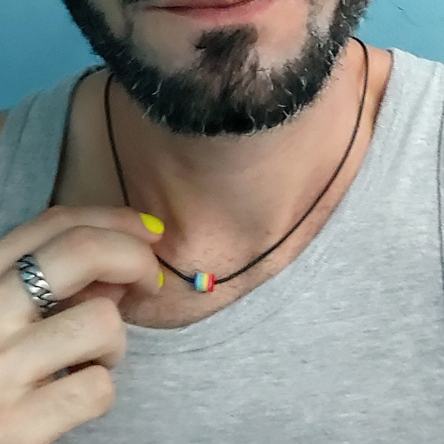 C193 - Colar do Orgulho LGBT+ (5) C193 - Colar do Orgulho LGBT+