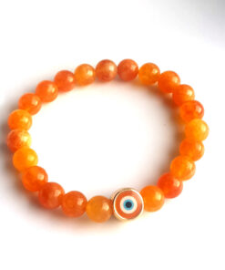 P370 - Pulseira Jade Laranja