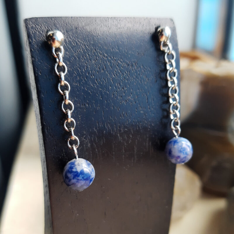 BP155 - Brinco Pedra Sodalita