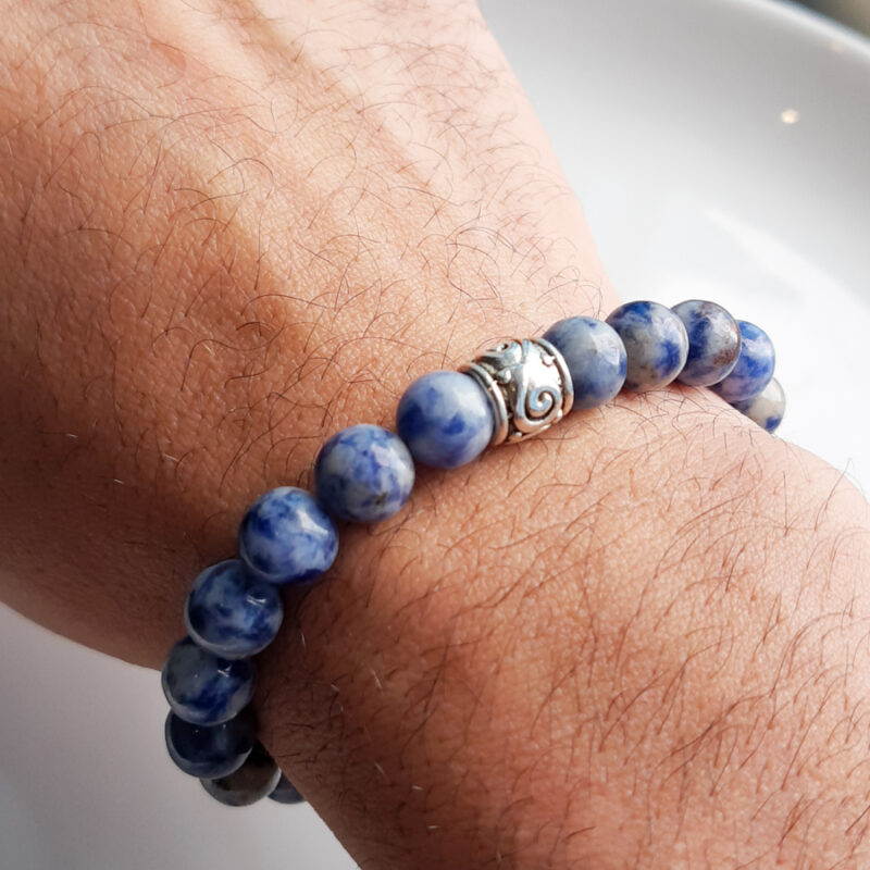 P371 - Pulseira Pedra Sodalita