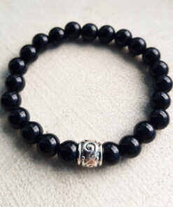 P385 - Pulseira de Pedra Ônix
