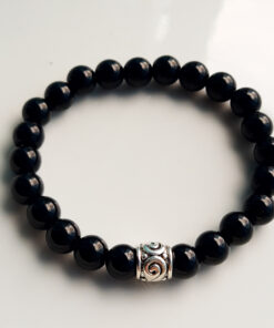 P385 - Pulseira de Pedra Ônix