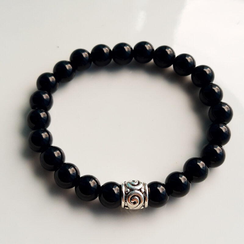 P385 - Pulseira de Pedra Ônix