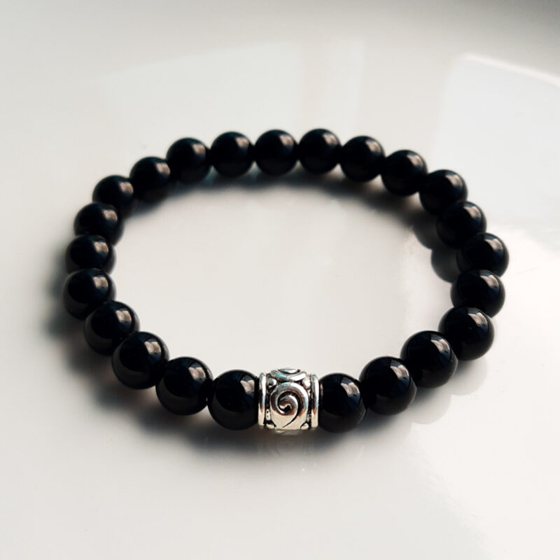 P385 - Pulseira de Pedra Ônix