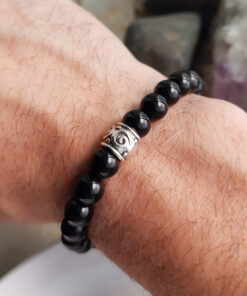 P385 - Pulseira de Pedra Ônix