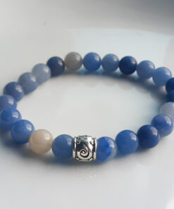 P390 - Pulseira Quartzo Azul