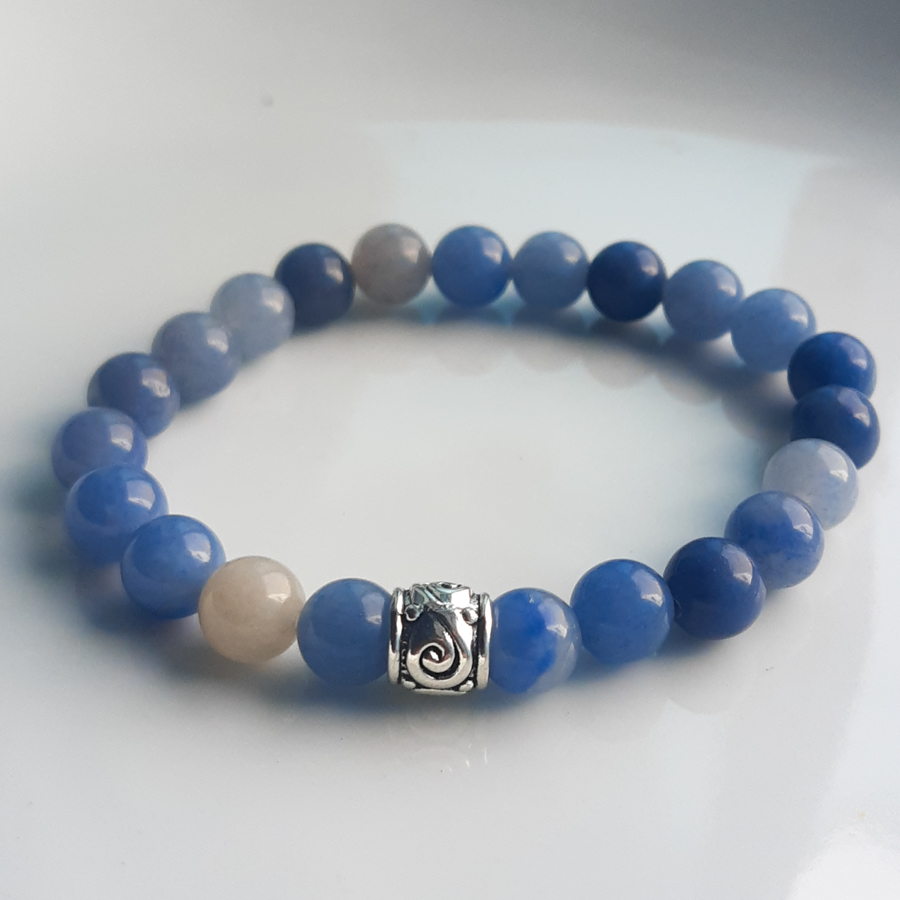 P390 - Pulseira Quartzo Azul (12) P390 - Pulseira Quartzo Azul