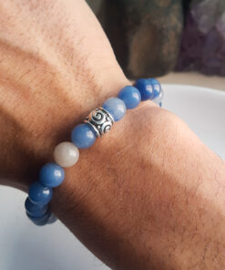 P390 - Pulseira Quartzo Azul