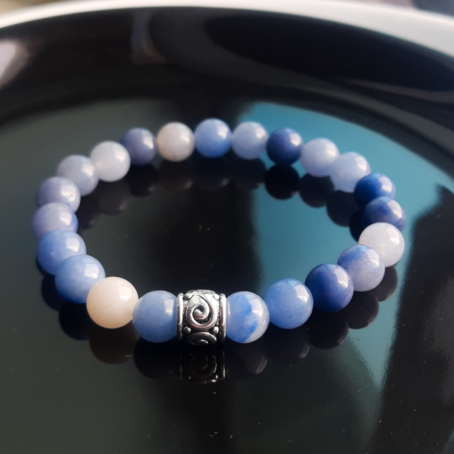 P390 - Pulseira Quartzo Azul (14) P390 - Pulseira Quartzo Azul