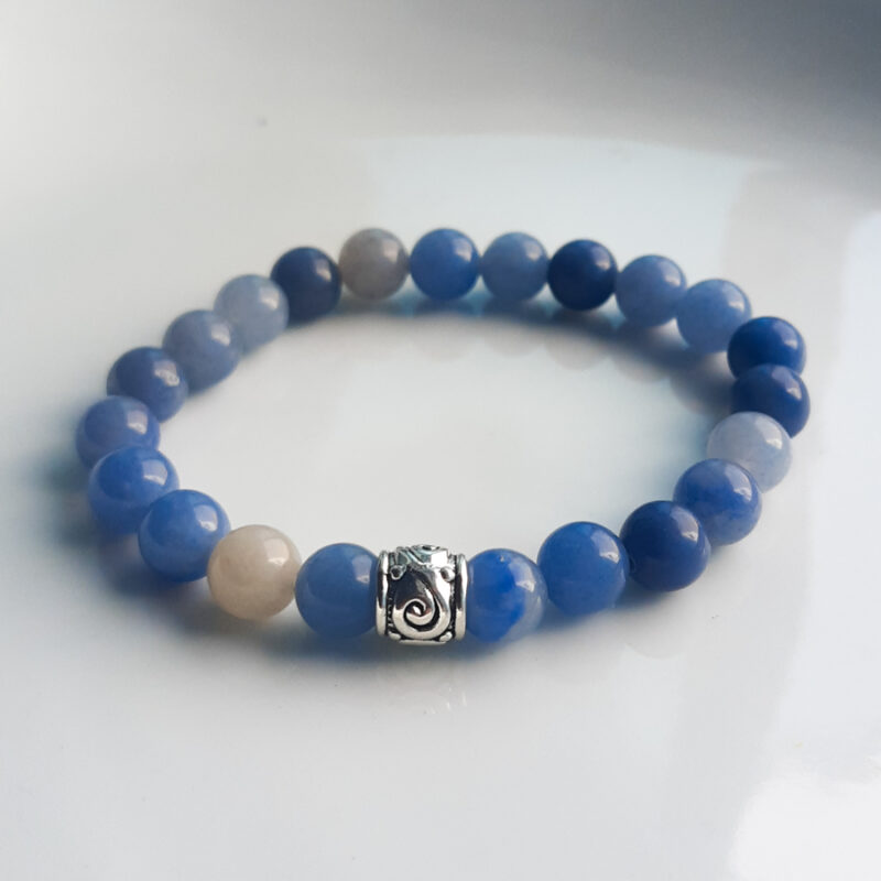 P390 - Pulseira Quartzo Azul