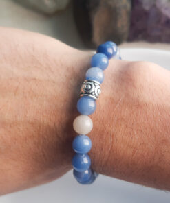 P390 - Pulseira Quartzo Azul