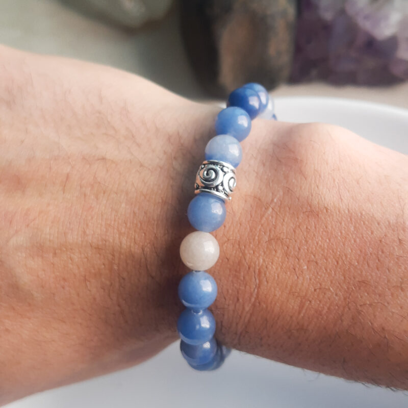 P390 - Pulseira Quartzo Azul