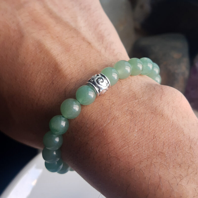 P391 - Pulseira Quartzo Verde