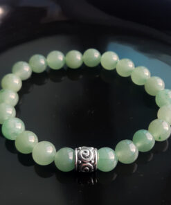 P391 - Pulseira Quartzo Verde