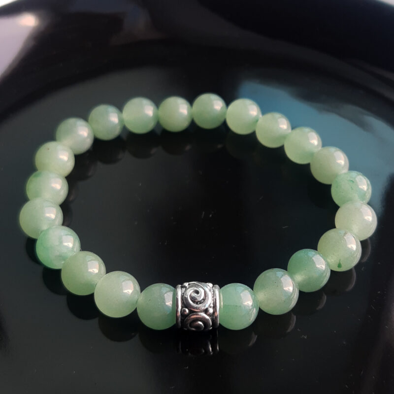 P391 - Pulseira Quartzo Verde