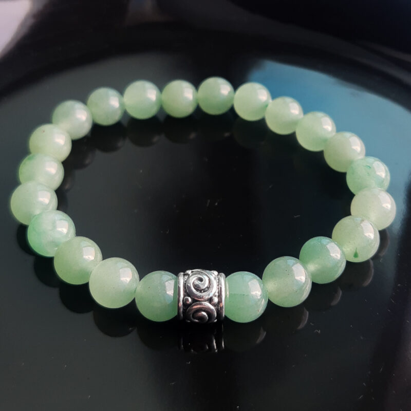 P391 - Pulseira Quartzo Verde