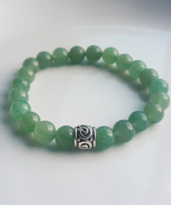 P391 - Pulseira Quartzo Verde