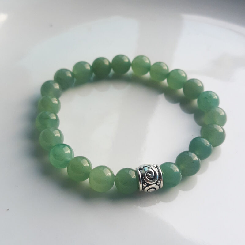P391 - Pulseira Quartzo Verde