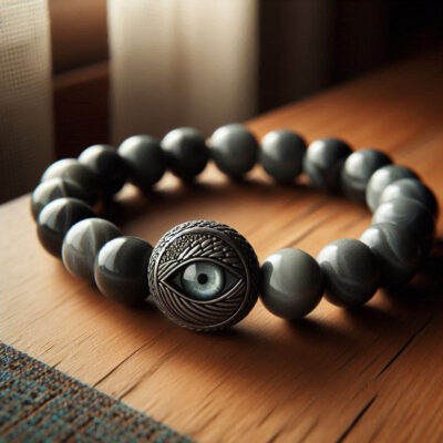 Pulseira Pedra Olho de Águia
