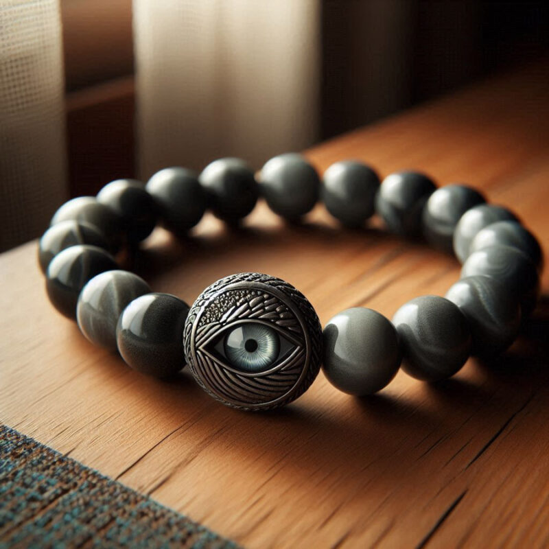 Pulseira Pedra Olho de Águia