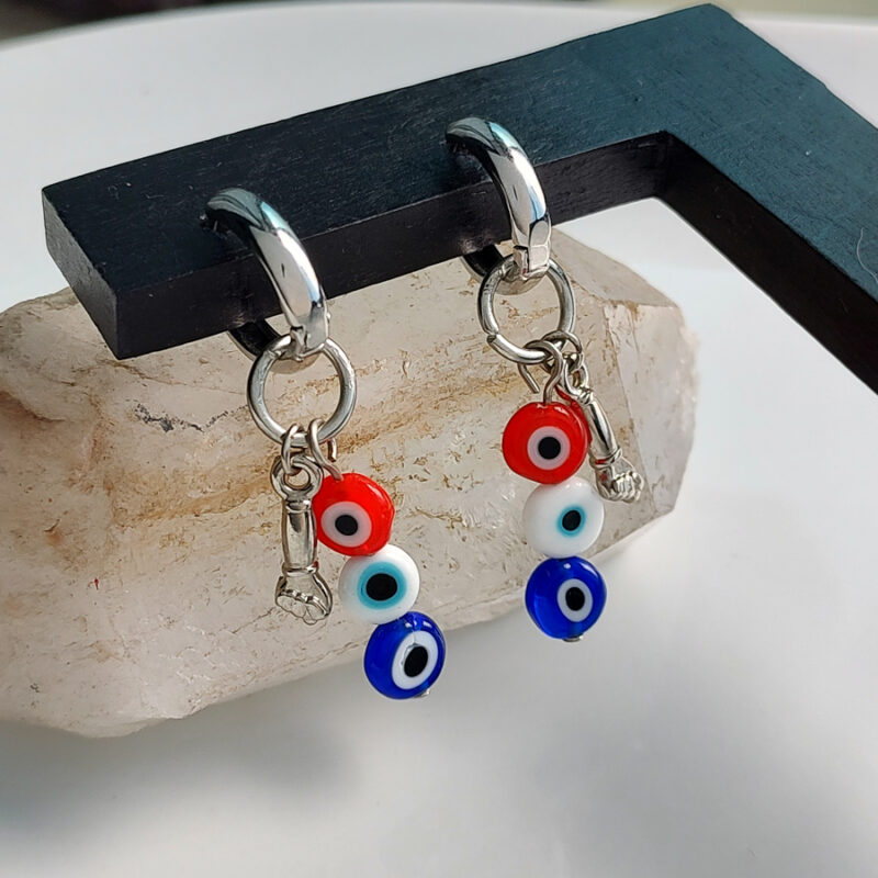 BP194 - Brinco Olho Grego com Figa