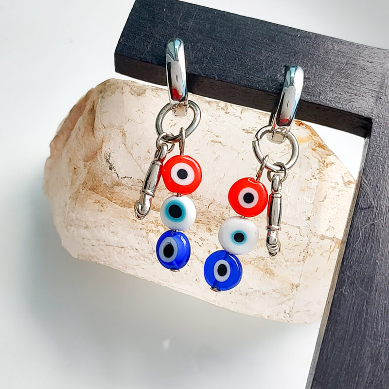 BP194 - Brinco Olho Grego com Figa