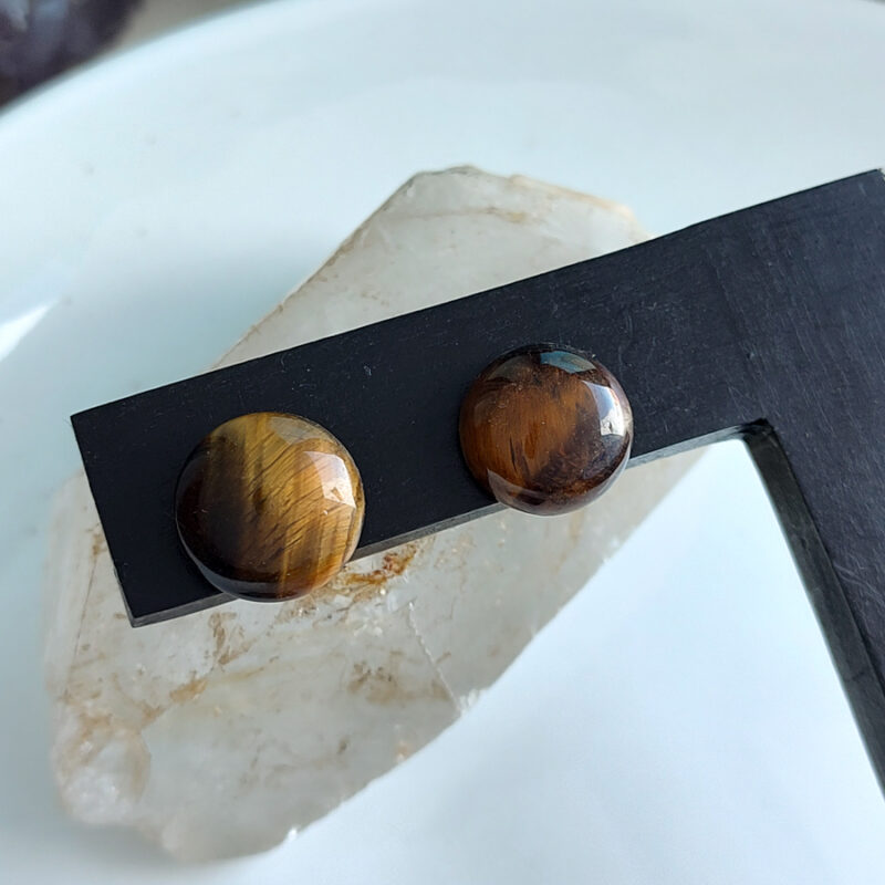 BP206 - Brinco Pedra Olho de Tigre Proteção