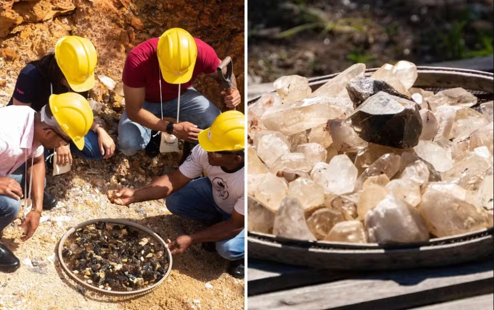 Cristalina - Minas de Extração de Gemas