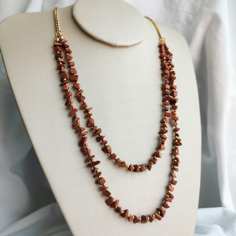 C219 - Colar Pura Energia Pedra do Sol