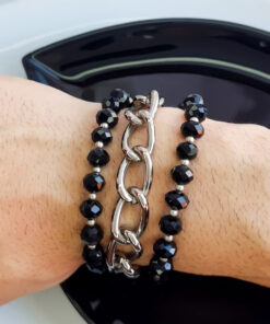 P398 - Pulseira Roma Prata