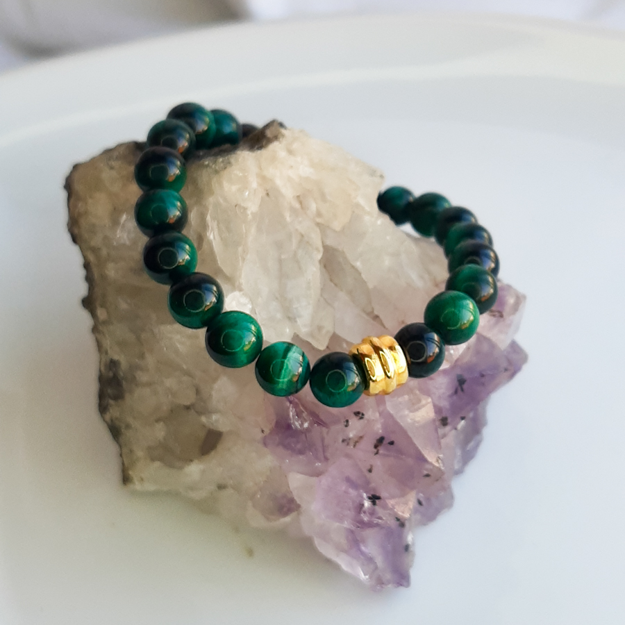 P399 - Pulseira Olho de Tigre Verde (1) P399 - Pulseira Olho de Tigre Verde
