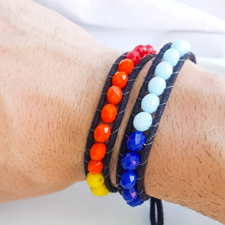 P400 - Pulseira Orgulho LGBTQIAP+ (3) P400 - Pulseira Orgulho LGBTQIAP+