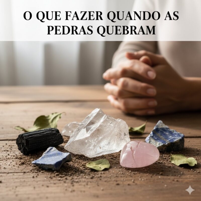 O que fazer quando as pedras quebram