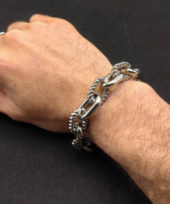 P407 - Pulseira Paris Prata