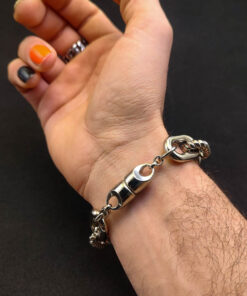 P407 - Pulseira Paris Prata
