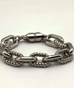 P407 - Pulseira Paris Prata